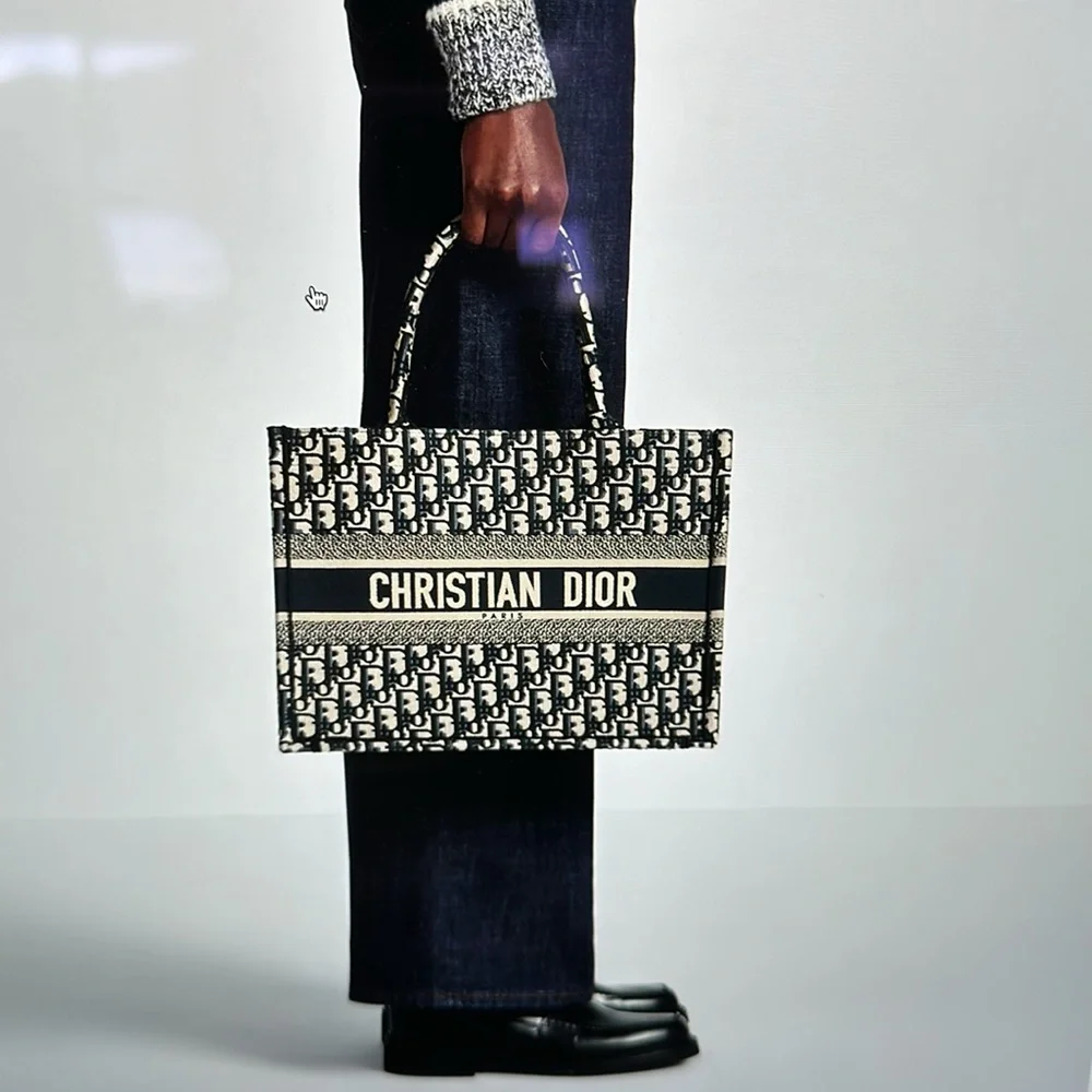 Christian Dior Medium Book Tote - Picture 4 of 5